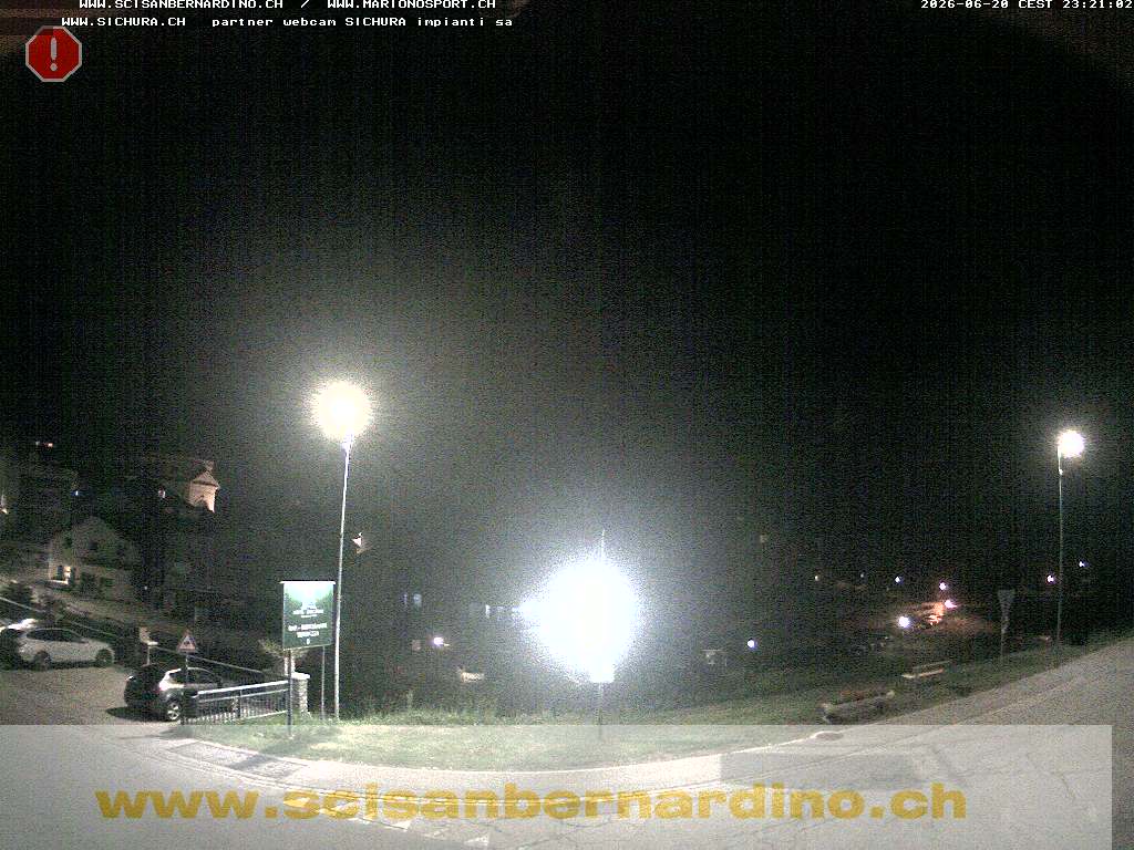 Livecam San Bernardino - scisanbernardino.ch